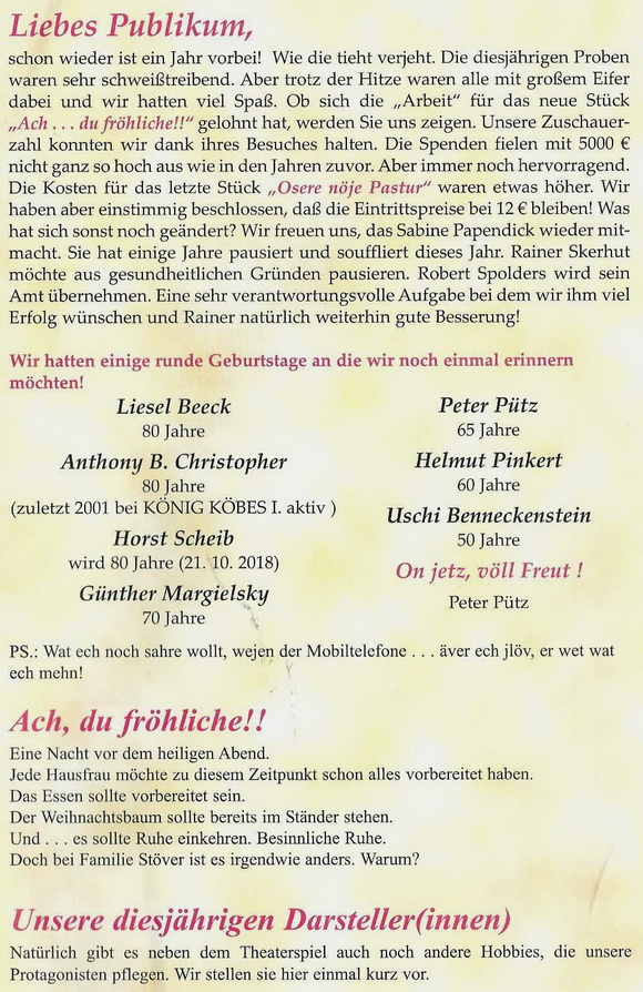 2018 Ach du fr�hliche PH3